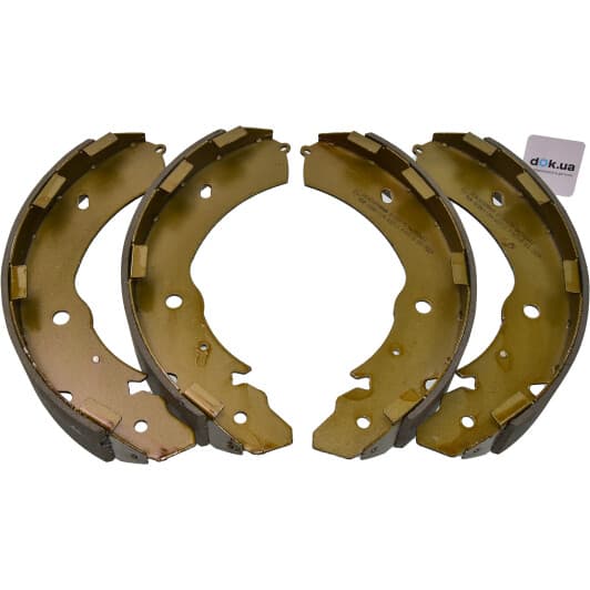 B120175 Denckermann Тормозные колодки для Mitsubishi L200