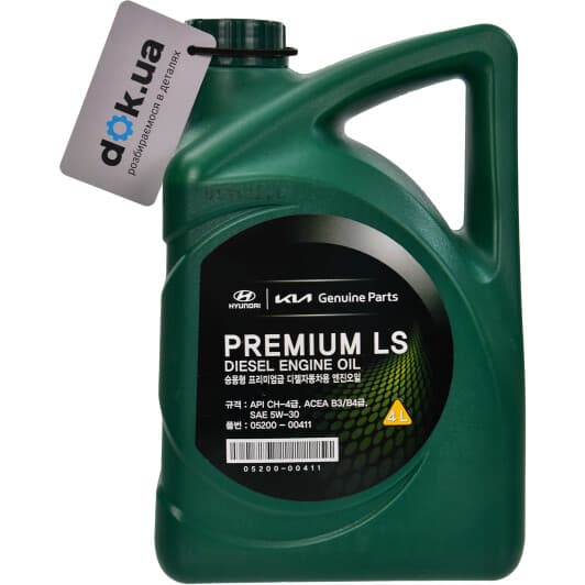 Hyundai Premium LS Diesel 5W-30 (4 л) моторна олива