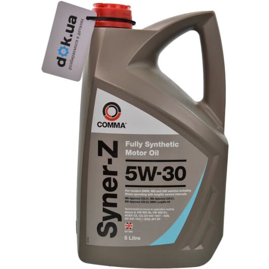 Comma Syner-Z 5W-30 (5 л) моторное масло