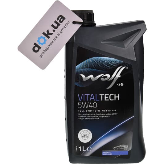 Wolf Vitaltech 5W-40 (1 л) моторна олива