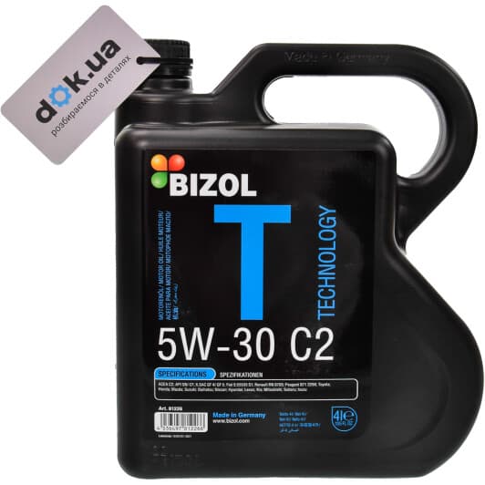 Bizol Technology C2 5W-30 (4 л) моторна олива