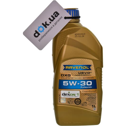 Ravenol DXG 5W-30 (1 л) моторное масло