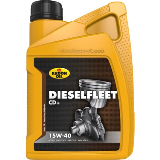 Kroon Oil Dieselfleet CD+ 15W-40 (1 л) моторна олива