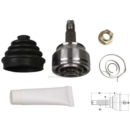 FT25083K Fast ШРУС