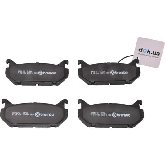 P 24 036 Brembo Тормозные колодки