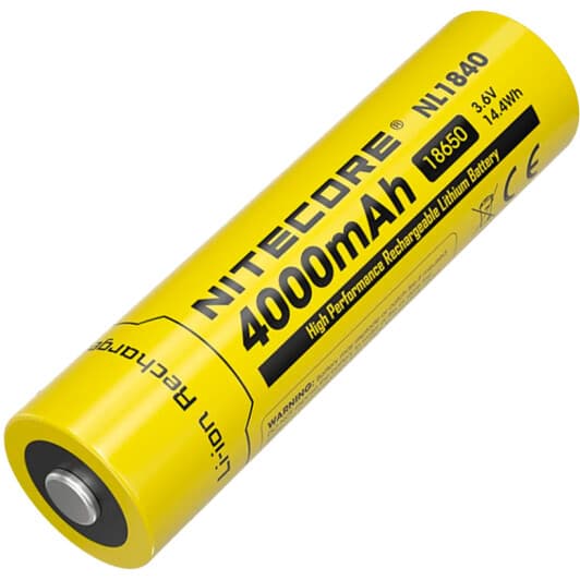 Акумуляторна батарейка Nitecore NL1840 6-1530 4000 mAh 1 шт