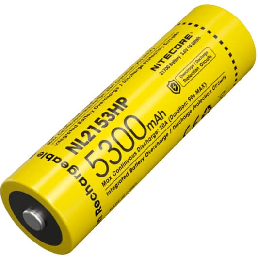 Акумуляторна батарейка Nitecore NL2153HP 6-1515_HP 5300 mAh 1 шт