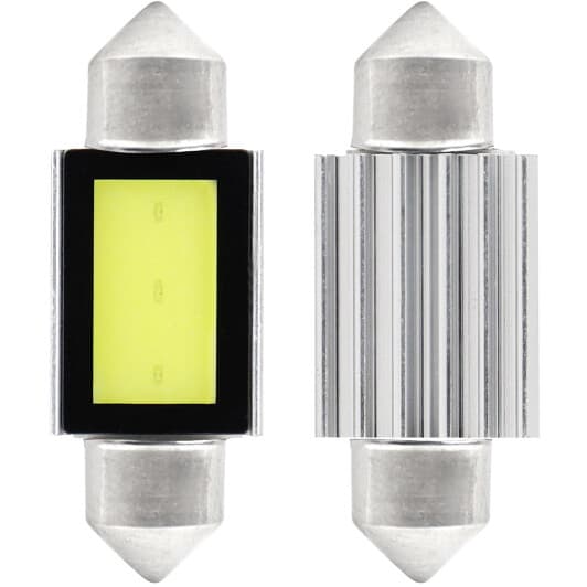 Автолампа Amio Festoon C5W 2,4 W белая 01639