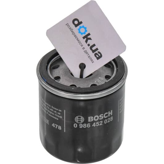 0 986 452 028 Bosch Оливний фільтр