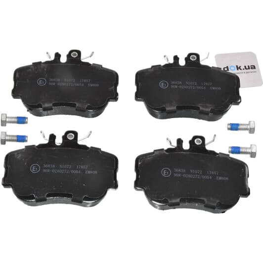 36838 A.B.S. Гальмівні колодки для Mercedes C-Class