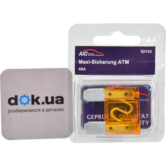 Запобіжник автомобільний AIC Germany 52143 FX maxi (mega) 40A