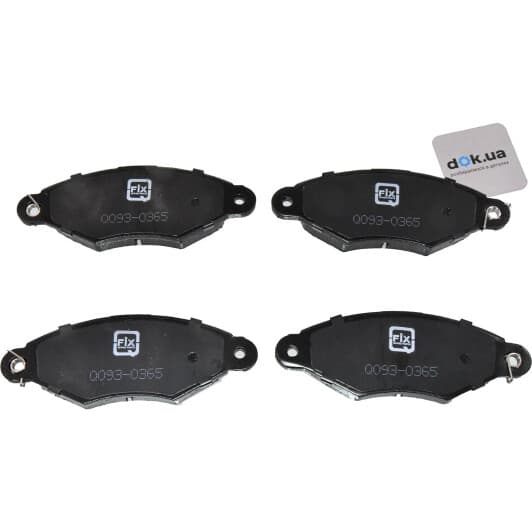 Q0930365 Q-Fix Гальмівні колодки