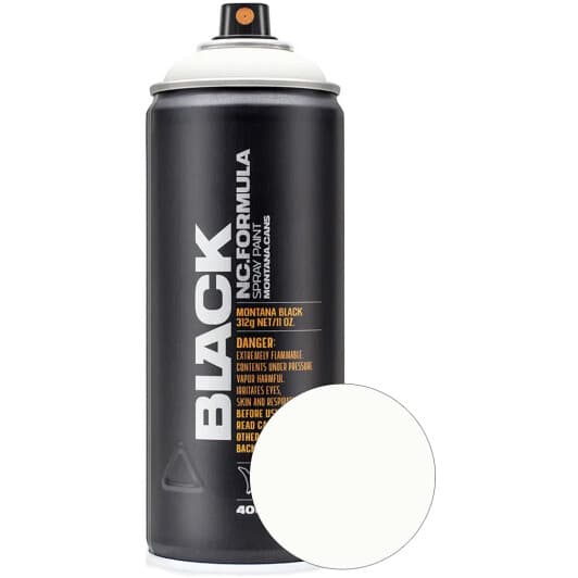 Аерозольна фарба Montana White #FBFCF6 матова 400 мл