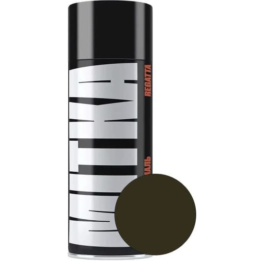 Аэрозольная краска Mitka Regatta хаки 303 глянцевая 400 мл