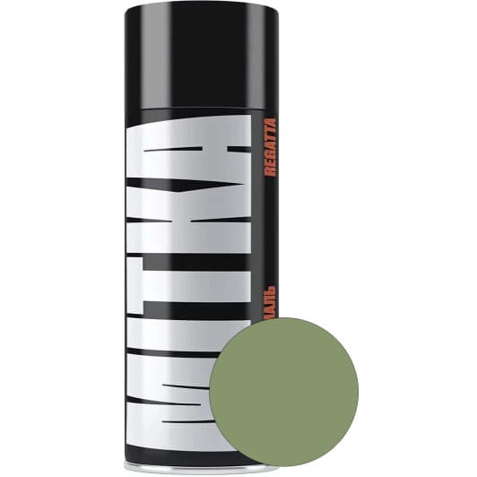 Аэрозольная краска Mitka Regatta зеленая липа 325 глянцевая 400 мл