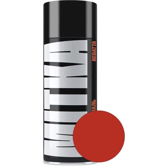Аерозольна фарба Mitka Regatta червона RAL 1015 глянсова 150 мл