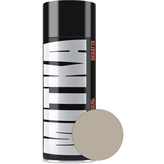 Аерозольна фарба Mitka Regatta панакота металік 871167 глянсова 150 мл