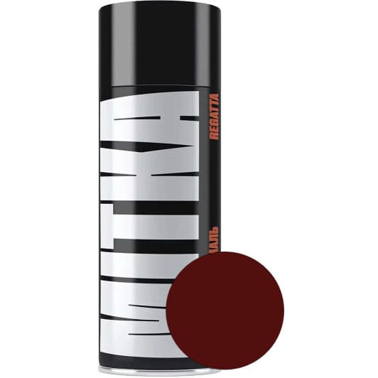 Аерозольна фарба Mitka Regatta вишня металік 132 глянсова 150 мл