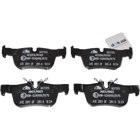 13046073152 ATE Гальмівні колодки