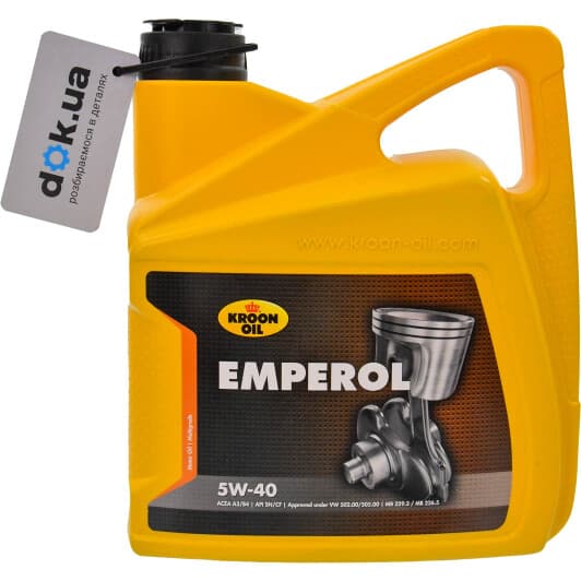 Kroon Oil Emperol 5W-40 (4 л) моторна олива