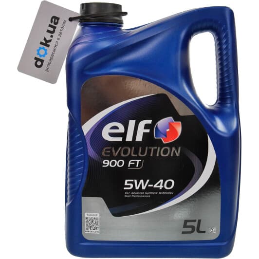 Elf Evolution 900 FT 5W-40 (5 л) моторна олива