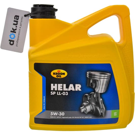Kroon Oil Helar SP LL-03 5W-30 (4 л) моторное масло