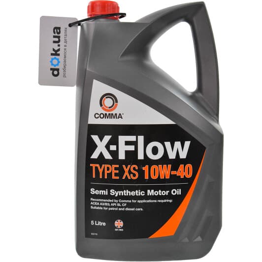 Comma X-Flow Type XS 10W-40 (5 л) моторна олива
