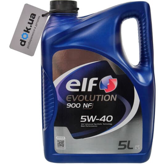 Elf Evolution 900 NF 5W-40 (5 л) моторна олива