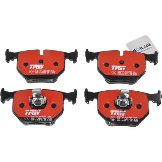 GDB1530DTE TRW Тормозные колодки