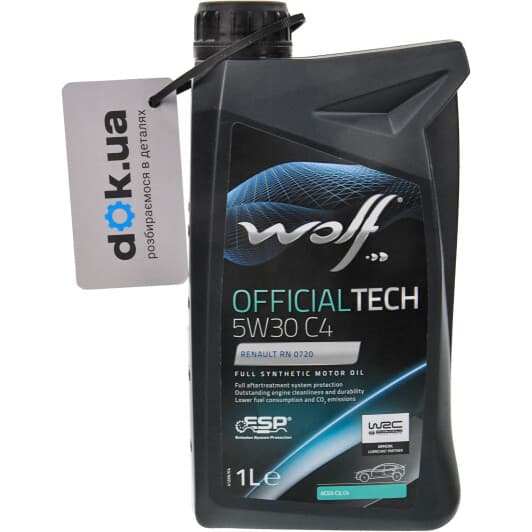 Wolf Officialtech C4 5W-30 (1 л) моторное масло