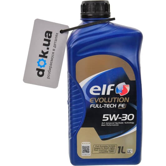 Elf Evolution Full-Tech FE 5W-30 (1 л) моторное масло
