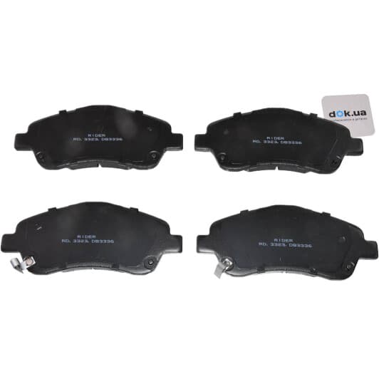 RD3323DB3336 Rider Колодка гальм. диск. TOYOTA AVENSIS 03-08 передн. (RIDER)