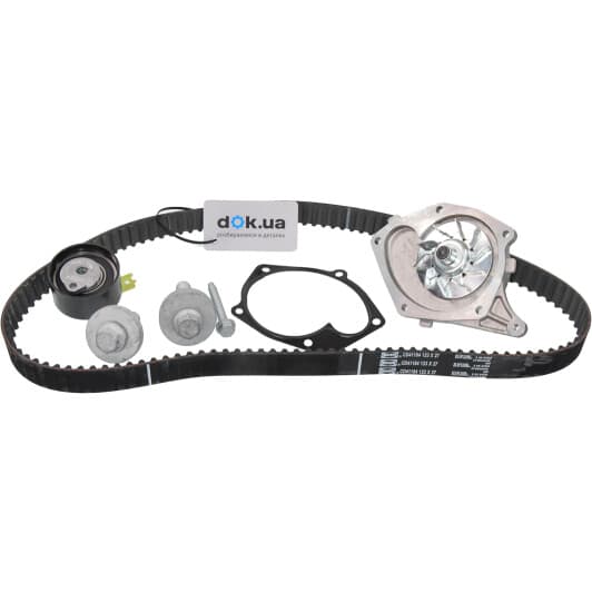 KDP455.581 SNR Комплект ремня ГРМ + помпа
