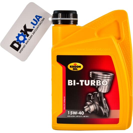 Kroon Oil Bi-Turbo 15W-40 (1 л) моторное масло