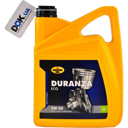 Kroon Oil Duranza ECO 5W-20 (5 л) моторна олива
