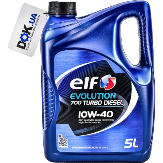 Elf Evolution 700 Turbo Diesel 10W-40 (5 л) моторное масло