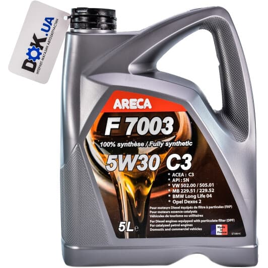 Areca F7003 С3 5W-30 (5 л) моторна олива