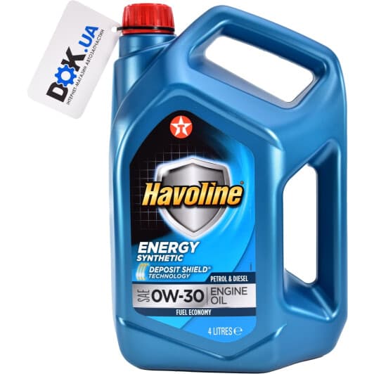 Texaco Havoline Energy 0W-30 (4 л) моторна олива