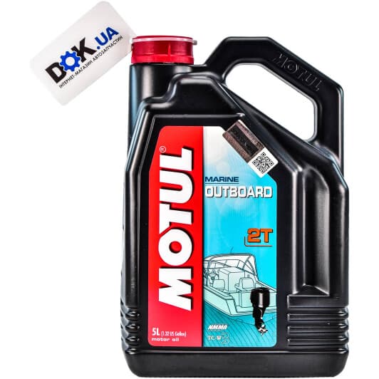 Motul Outboard, 5 л (851851) моторное масло 2T