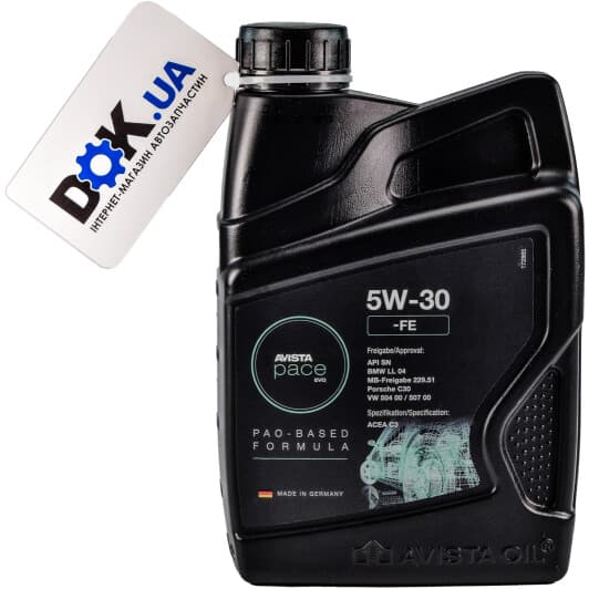 AVISTA Pace EVO FE 5W-30 (1 л) моторное масло