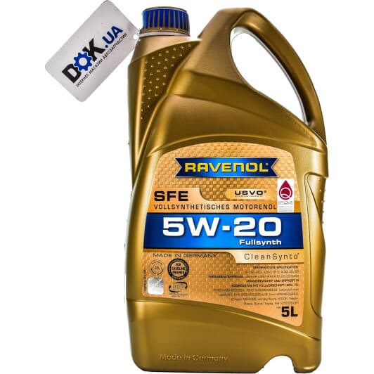 Ravenol SFE 5W-20 (5 л) моторное масло
