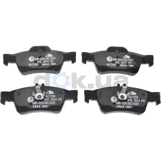 13.0460-7259.2 ATE Гальмівні колодки