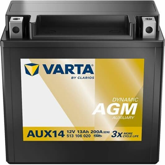 Аккумулятор Varta 6 CT-13-L Auxiliary 513106020K262