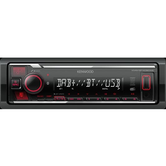 Магнитола Kenwood KMM-BT408DAB