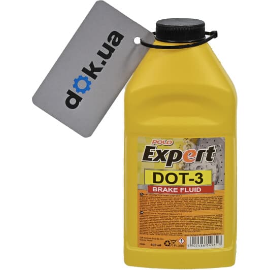 Polo Expert DOT 3 тормозная жидкость (0,5 л)