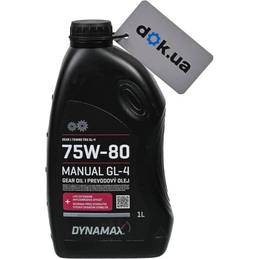 Dynamax Gear GL-4 75W-80 (1 л) трансмиссионное масло