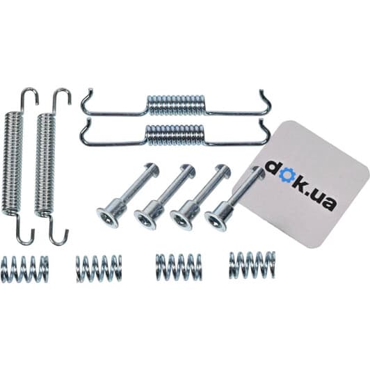 1 987 475 306 Bosch Монтажний комплект барабанних гальмівних колодок