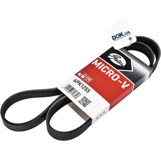 6PK1255 Gates Поліклиновий ремінь