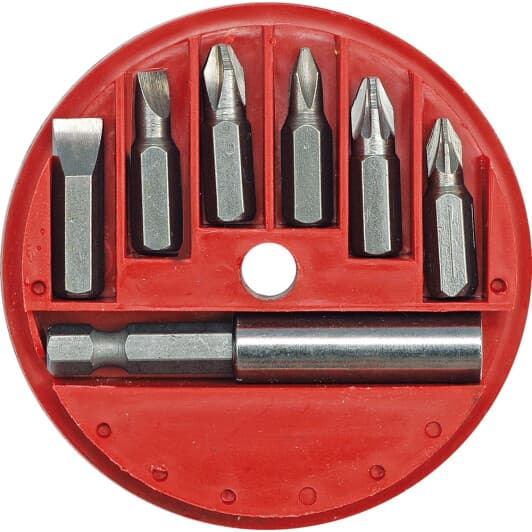 Набор бит с держателем Vorel 66080 6 шт.