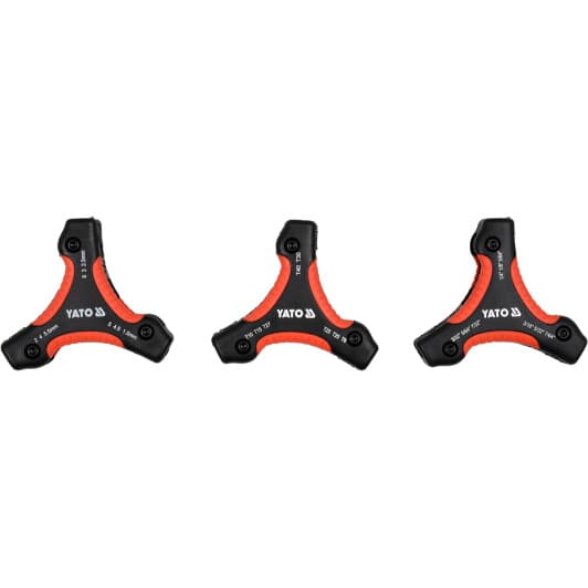 Набор ключей Yato YT-05644 1,5-6 мм, 5/64"-1/4", T9-T40 26 шт